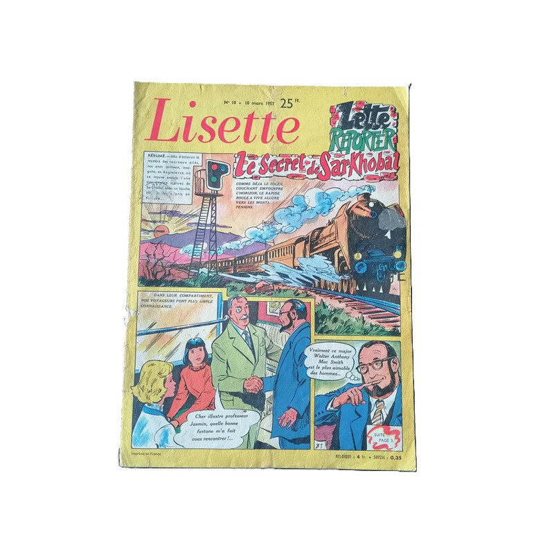 Lisette No. 10 del 10 de marzo de 1957