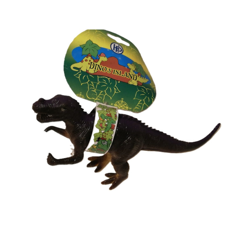 Figurina che rappresenta un tirannosauro rex stilizzato 15 cm