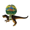 Estatueta representando um tiranossauro Rex estilizado 15 cm