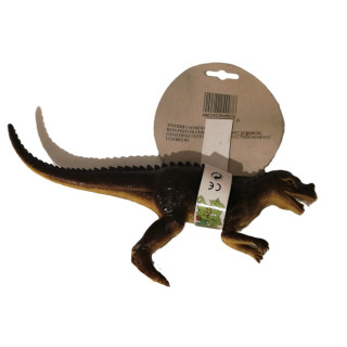 Estatueta representando um tiranossauro Rex estilizado 15 cm