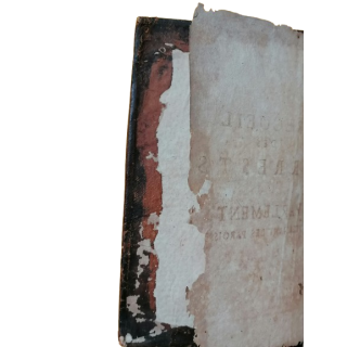Old Book 1731 - Settlementsargels van het Parlement van Bretagne - 3 ° edities