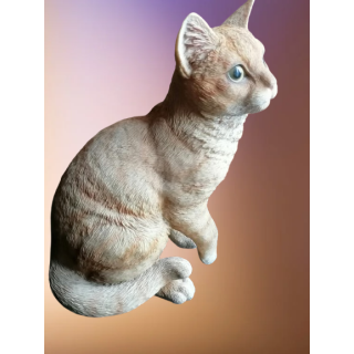 Chat assis 30 cm Collector années 80-90s