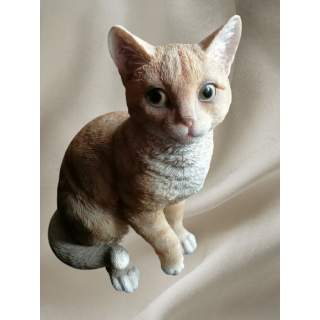 Chat assis 30 cm Collector années 80-90s