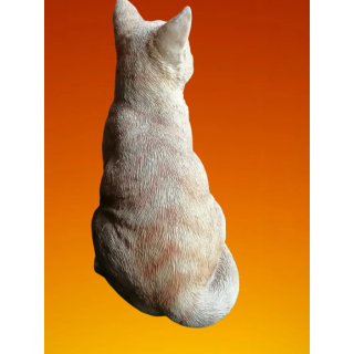 Chat assis 30 cm Collector années 80-90s