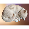 Roux Cat Soundormi - Resina pintada realista - 90/2000's