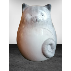 Estatuilla de gato de deco de la vendimia - Zen y Mirada Minimalista - 15 €