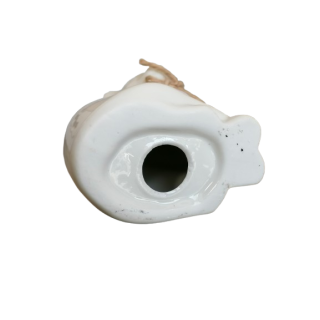 Seated Cat Porcelain Statuette – 17 x 11 cm, Vintage