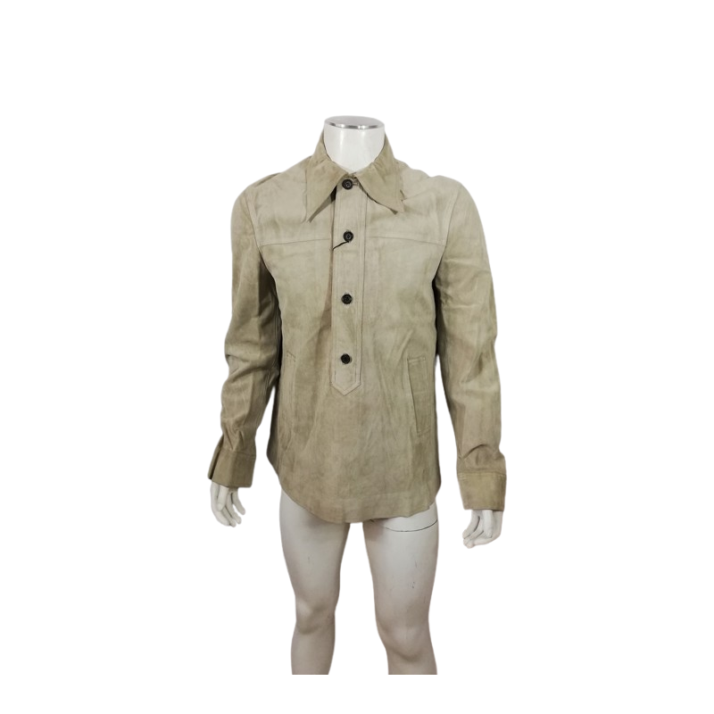 Costume nazionale in pelle tunica per uomo