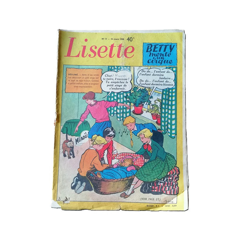 Lisette Nr. 11 - Wöchentlich vom 16. März 1958