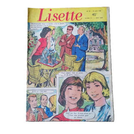 Lisette n ° 32 - Wekelijks van 10 augustus 1958