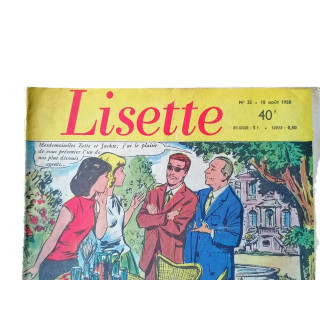 Lisette n ° 32 - Wekelijks van 10 augustus 1958