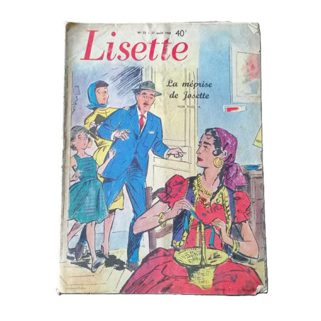 Lisette N ° 33 - Semanal 17 de agosto de 1958