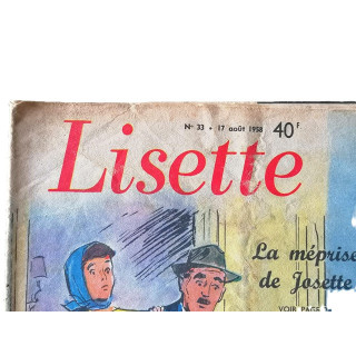 Lisette N ° 33 - Semanal 17 de agosto de 1958
