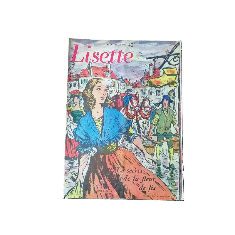 Lisette No. 19 - Weekly of 11 May 1958