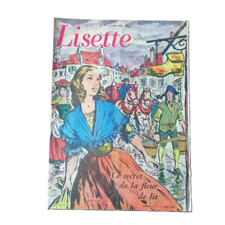 Lisette N° 19 - Hebdomadaire du 11 Mai 1958
