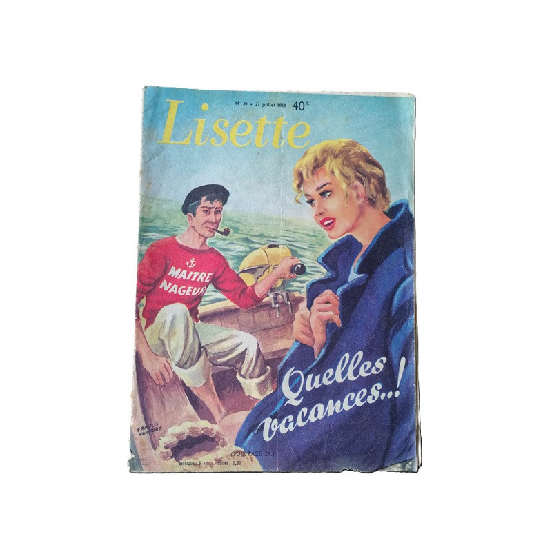 Lisette n ° 30 - Semanal de 27 de julho de 1958