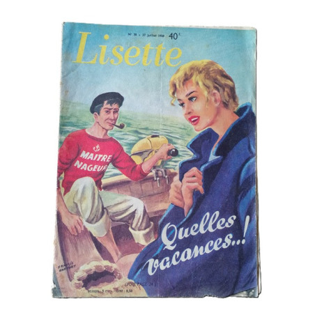 Lisette Nr. 30 - Wöchentlich vom 27. Juli 1958