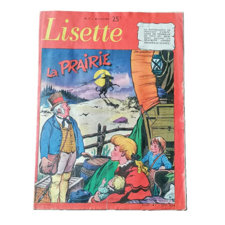 Lisette N° 17 - Hebdomadaire du 28 Avril 1958