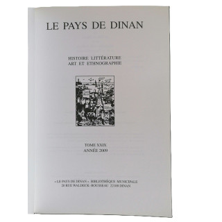 Het land van Dinan - Volume XXIX 2009 Review van lokale geschiedenis ED. beperkte