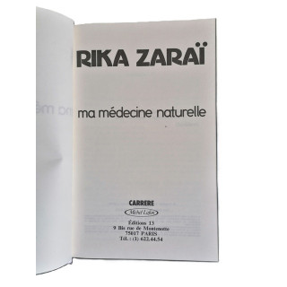 Mi medicina natural - Rika Zarai (Edición Rara, 432 páginas)