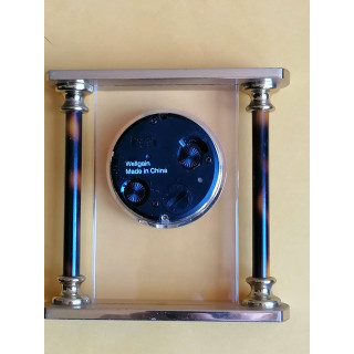 Reloj de oficina de la vendimia Silvoy Paris - Cuarzo de estilo de latón clásico