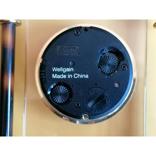 Reloj de oficina de la vendimia Silvoy Paris - Cuarzo de estilo de latón clásico