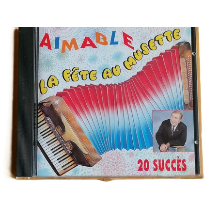 CD amabile - The Musette Party - 20 successi - fisarmonica - TBE