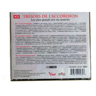 Treasurys of the Accordion - The Greatest Airs of the Musette (4CD)