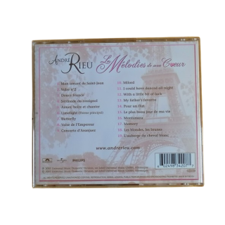CD André Rieu - as melodias do meu coração (2005) - com livreto