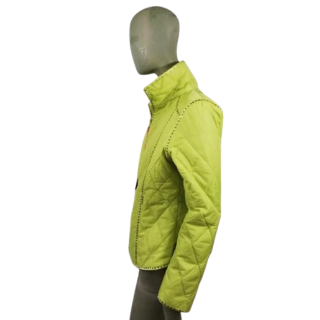 Parka do vintage Clips More Mod de luz verde. A 5 8 F914
