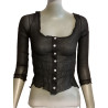 Bluse Coast Schwarzes Segelmodelllo 2 15 6 55024