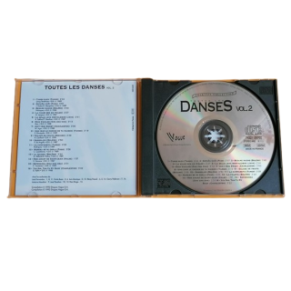 Pack 2 CD – Toutes Les Danses Vol. 1 & Vol. 2 – Cocktail Collection