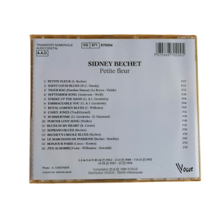 Jazz CD – Sidney Bechet - Petite Fleur (Collection Jazz Selection...)