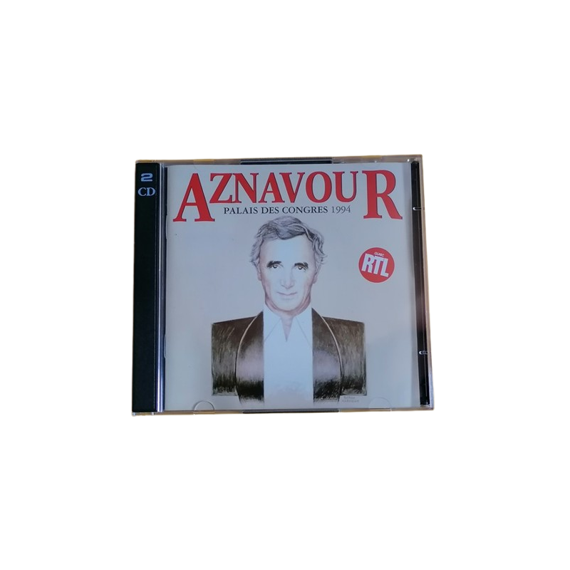 2 CD - Charles Aznavour Congress Palace 1994 (Live RTL, TBE)