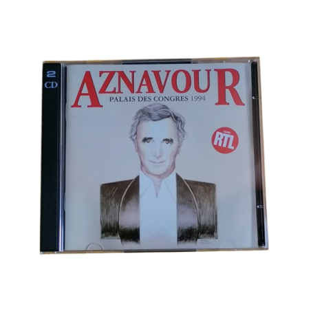 2 CD - Charles Aznavour Congress Palace 1994 (Live RTL, TBE)