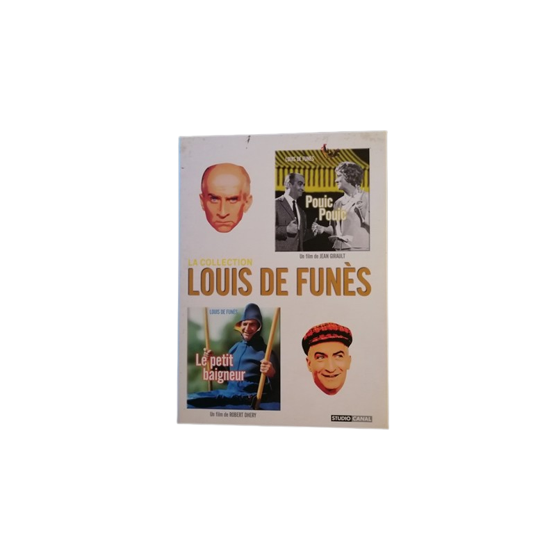 Caixa de DVD - Louis de Funès: Pouicle Pouic & Le Petit Baigator