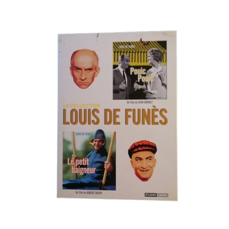 Caixa de DVD - Louis de Funès: Pouicle Pouic & Le Petit Baigator