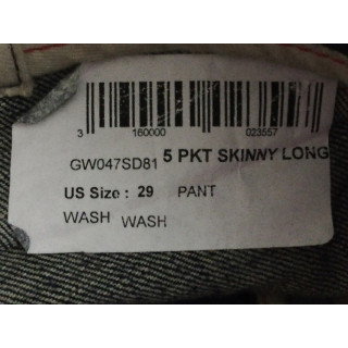 Pantalon Jeans Blue Cult Elite Modèle GW047SD81
