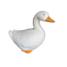 Vintage hand painted ceramic goose decoration – country charm