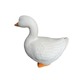 Vintage hand painted ceramic goose decoration – country charm