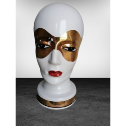 Hoofd vintage mannequin succesvolle 701 authentieke keramische 1970