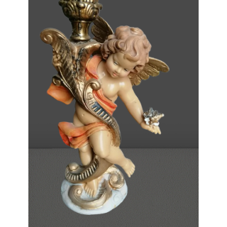 Par de candelabros Angels Vintage Cherubs Italia - Numerada 5042 y 5043