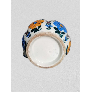Pitcher Old Faience Floréal Decoración Pintado Mano - Single Craft Room