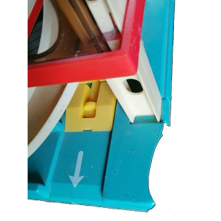 Garage Toy Vintage Esso Service - 70S - 3 livelli - Buone condizioni