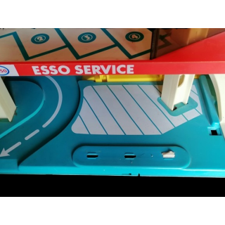 Garage Toy Vintage Esso Service - 70S - 3 livelli - Buone condizioni