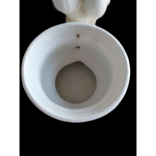 Seltenes dekoratives Porzellan-Stück - stilisierte Reiher - Anfang des zwanzigsten Jahrhunderts - 33 cm