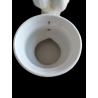 Pieza de porcelana decorativa rara - garzas estilizadas - principios del siglo XX - 33 cm