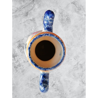 Raro Vaso em Anses Henriot Quimper - Bretron Art Breton Caranean