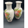 2 Main Fire Maps - Handgeschilderde bloemendecor - 33 cm