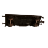 PIKO HO vintage flat car 50-70s – East Germany (DDR)